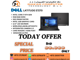 DELL LATITUDE E7270 CORE i7 6TH GEN