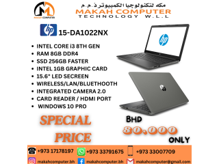 HP 15-DA1022NX CORE i3 8TH GEN