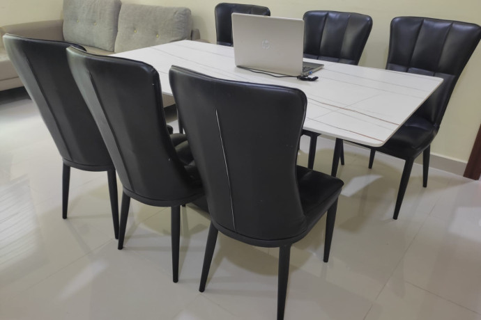 urgent-sale-dining-table-with-6-chairs-expat-leaving-bahrain-big-0