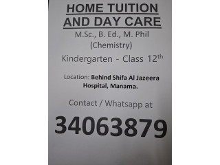 Home tuition and day care