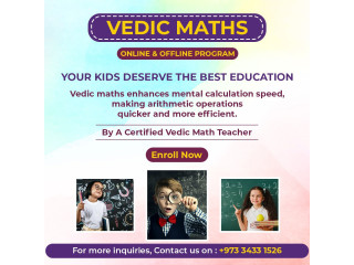 MATHS VEDIC CLASSES AVAILABLE