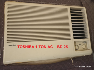 1.5 ton toshiba window AC