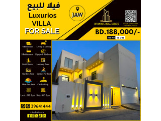 Luxurious Modern Villa for Sale in Jaw - BD.188,000/-