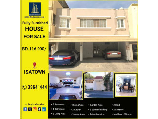 Beautiful house for Sale in Isatown near Central Market BD.116,000/-